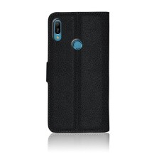 Etui Portefeuille Zanae Noir pour Huawei Y6 et Honor 8A