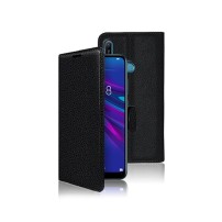 Etui Portefeuille Zanae Noir pour Huawei Y6 et Honor 8A