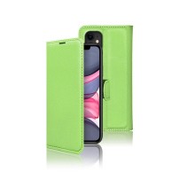 Etui Portefeuille Zanae Vert pour iPhone 11