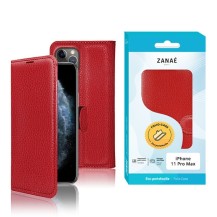 Étui portefeuille rouge pour iPhone 11 Pro Max