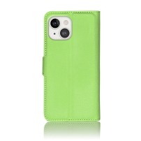 Etui Portefeuille Zanae vert pour iPhone 13