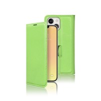 Etui Portefeuille Zanae vert pour iPhone 13