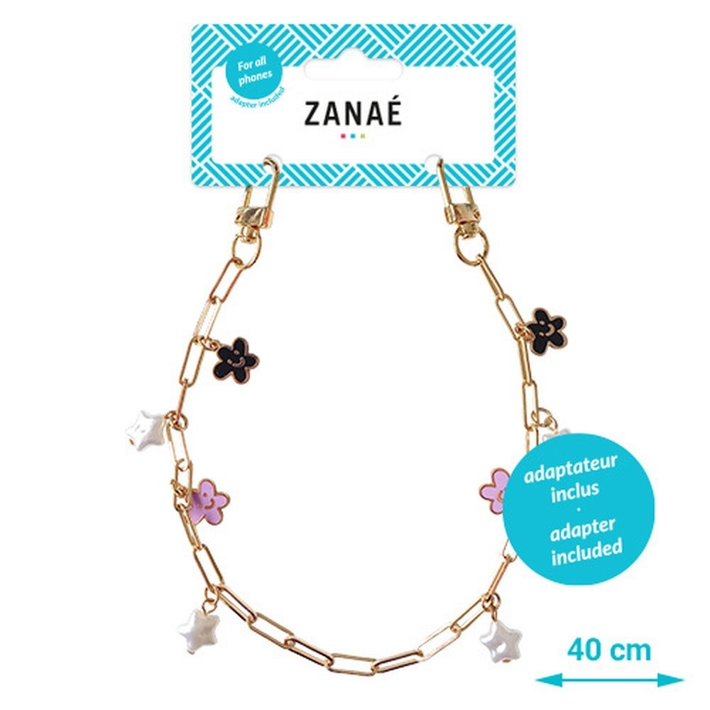 Chaîne courte Nova Bloom avec finition dorée