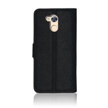 Etui Portefeuille Noir pour Huawei Honor 6A