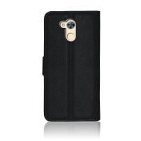 Etui Portefeuille Noir pour Huawei Honor 6A