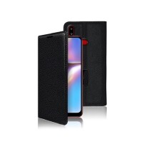 Etui Portefeuille Noir pour Samsung Galaxy A10s