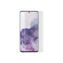 Verre trempé recourbé noir pour Samsung Galaxy S20