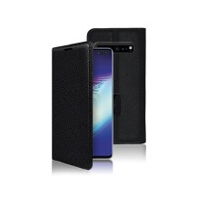 Étui portefeuille Zanae noir pour Samsung Galaxy S10 5G
