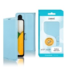 Étui Portefeuille Zanae bleu pour Samsung Galaxy A03 Core
