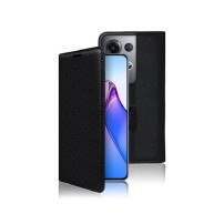 Étui Zanae Wallet pour Oppo Reno8 Pro en noir