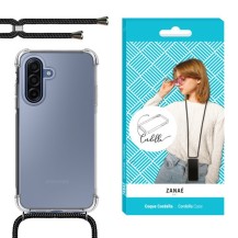 Coque transparente Cordella avec cordon pour Galaxy A17