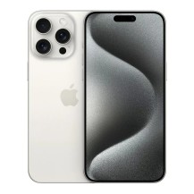 iPhone 15 Pro 128 Go - SIM + eSIM - Titane Blanc