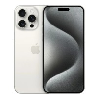 iPhone 15 Pro 128 Go - SIM + eSIM - Titane Blanc