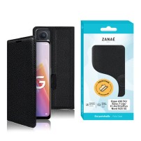 Etui Portefeuille Zanae noir compatible pour Oppo A96 5G et OnePlus Nord N20 5G