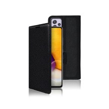 Étui Portefeuille Zanae pour Galaxy A72 4G Noir