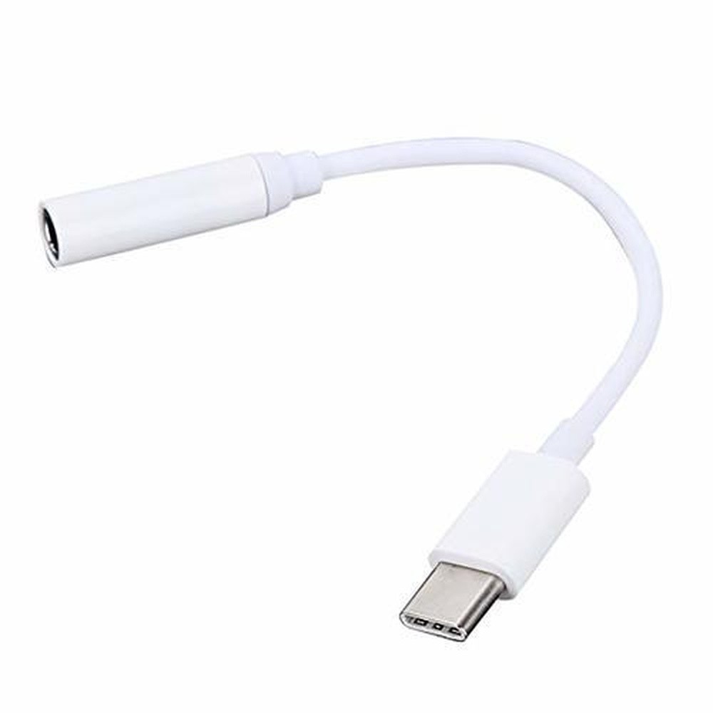 Adaptateur USB-C vers Jack universel blanc