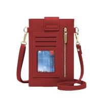Crossbody phone bag Afterwork en rouge