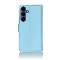 Étui Portefeuille Zanae bleu clair pour Galaxy S25 FE