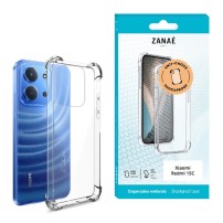 Coque silicone transparente avec coins renforcés pour Redmi 15C