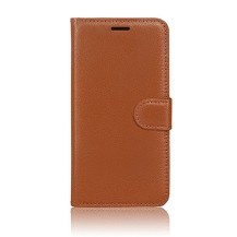 Étui Portefeuille Zanae Marron pour Samsung Galaxy A12/M12