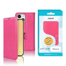 Etui Portefeuille Fushia pour iPhone 13