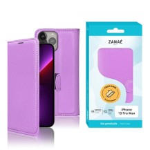 Etui Portefeuille Zanae pour iPhone 13 Pro Max Violet