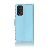Étui Portefeuille Zanae bleu clair pour Galaxy A33 5G