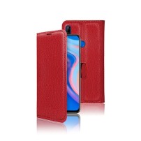 Etui Portefeuille Zanae rouge pour Huawei P Smart Z et Honor 9X