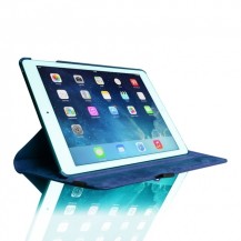 Étui rotatif pour iPad 10.2 couleur marine