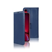 Étui Portefeuille Zanae pour iPhone XR Marine