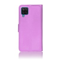 Étui Portefeuille Zanae Violet pour Samsung Galaxy A12 et M12