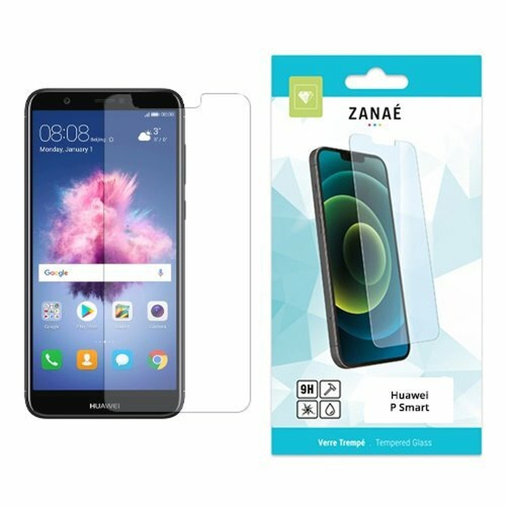 Verre trempé transparent pour Huawei P Smart