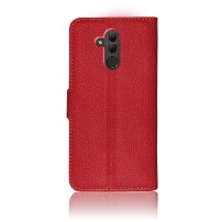 Étui Portefeuille Zanae rouge pour Huawei Mate 20 Lite