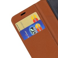 Etui Portefeuille Zanae marron pour Xiaomi 15T