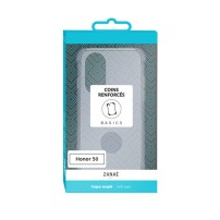 Coque en silicone transparente pour Honor 50 avec coins renforcés
