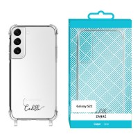 Coque imprimée Logo Cordella avec anneaux pour Galaxy S22