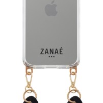 Coque transparente avec anneaux pour iPhone 17 Pro