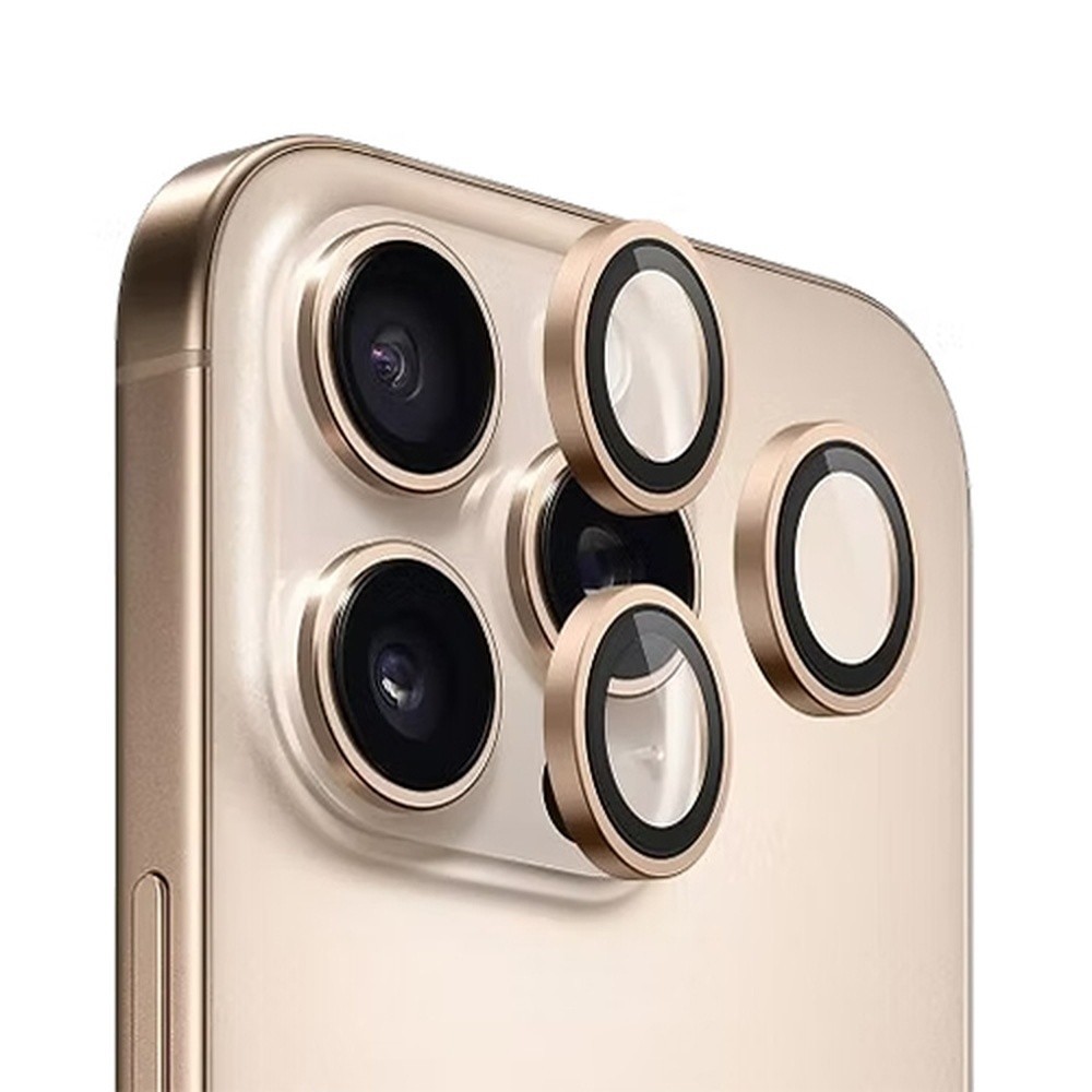 Verre trempé caméra doré pour iPhone 12/11 Pro/Max