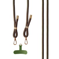 Cordon Liana universel de couleur kaki.