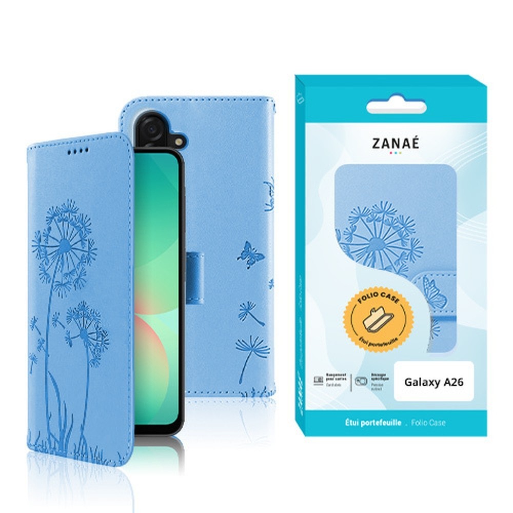 Étui Blowball bleu pour Galaxy A26