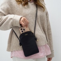Sac à bandoulière téléphone universel noir