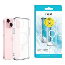 Coque transparente compatible MagSafe pour iPhone 12 Mini