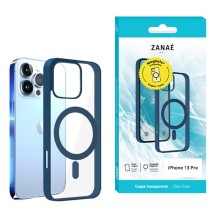 Coque Compatible MagSafe pour iPhone 13 Pro en coloris marine