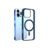 Coque Compatible MagSafe pour iPhone 13 Pro en coloris marine