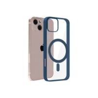 Coque Compatible MagSafe pour iPhone 13 mini de couleur marine