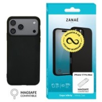 Coque Infinity MagSafe pour iPhone 17 Pro Max en noir