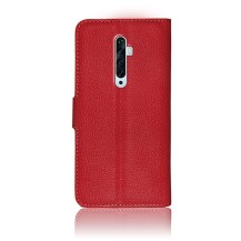 Etui Portefeuille Zanae Rouge pour Oppo Reno2 Z