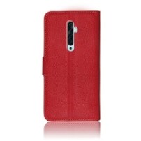 Etui Portefeuille Zanae Rouge pour Oppo Reno2 Z