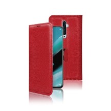 Etui Portefeuille Zanae Rouge pour Oppo Reno2 Z