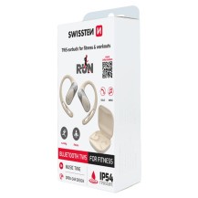 Écouteurs TWS Swissten beige